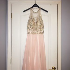 Pink Alyce Paris prom dress